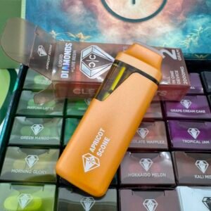 Buy apricot scone clean carts 2g liquid diamonds live resin disposable