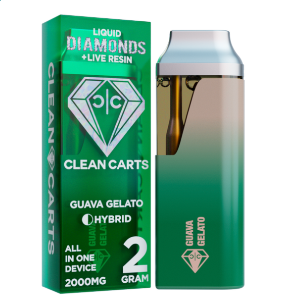 Buy Clean Carts Guava Gelato Vape