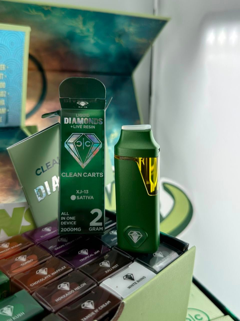 buy clean carts xj 13 sativa vape pen